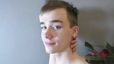 Cumming Blonde Twink Jakob: The Seduction and Cumshot Show!