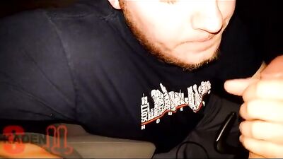 Gay Hitchhiker Blown: A Sexy Road Adventure!