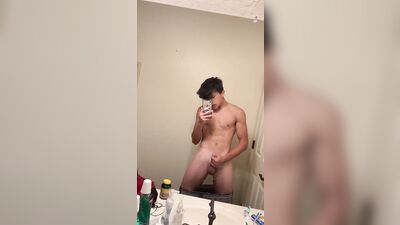 Mirror Magic: The Ultimate Solo Teen Handjob Showcase