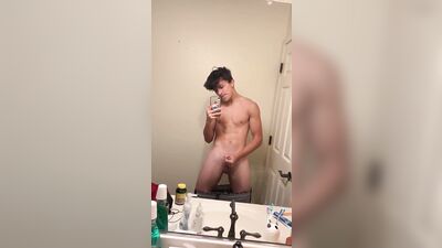 Mirror Magic: The Ultimate Solo Teen Handjob Showcase