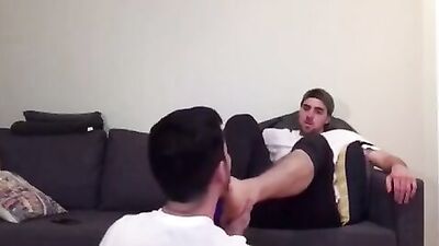 Gay Foot Fetish Slave - Pain and Pleasure