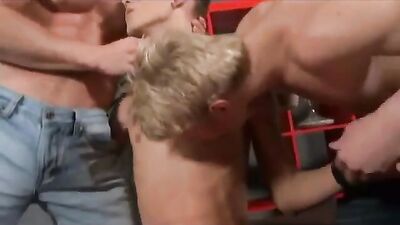 De Biman Hot Threesome 255 - Gay Porn Action Group Sex Video