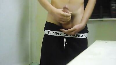 Gay Spunking Dreams - Boy spunking on himself