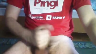 Young slovenian boy: Web-Cam Amature Solo Adventures!