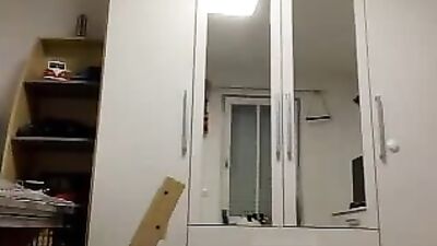 German Cutie, Round Smooth Ass - Web-Cam Solo Revealed!