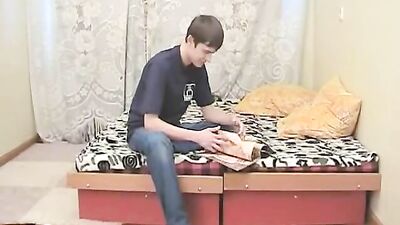 Young Russian Fucker Gets Double-Teamed in Gay Porn Action!