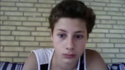 Cute Sofa Stroke Web-Cam Solo - Exploring Gay Desires!