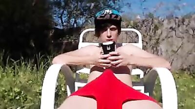 Tyler Outside 3: Public Amateur Cocks Exposed!