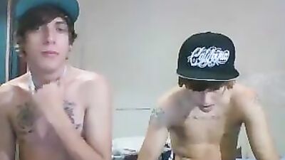 Bio Boy and Straight Friend - The Amature Big Cocks Web-Cam Connection!