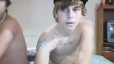 Bio Boy and Straight Friend - The Amature Big Cocks Web-Cam Connection!