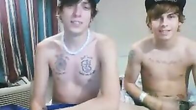 Bio Boy and Straight Friend - The Amature Big Cocks Web-Cam Connection!