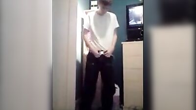 Young Mens Stripping and Masturbation Show!