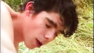 German Boys outdoor: Action Bareback Public Outside!