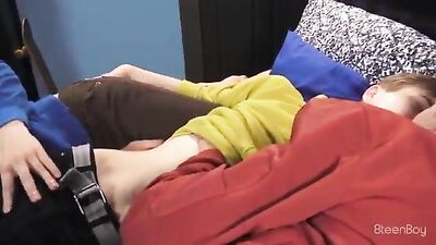 Gay Threesome Bareback Group Sex - Action Packed Orgies