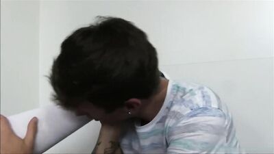 Cousins Foot Worship - Steamy Foot Fetish Oral Action!