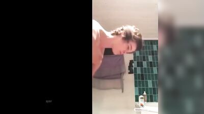 Young Amateur Handsome Boy Delights in His Own Pleasure!