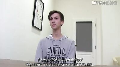 Sex for Job - Exploring Gay Porn with Big Bareback Cocks