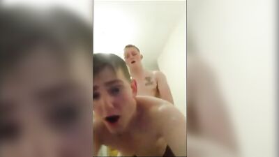 Fucking my boyfriend bareback sex - Hardcore Gay Porn Action