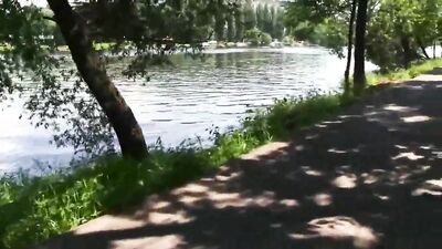 Outdoor Czech Threesome: Naughty Skinny Boys in Bareback Group Sex