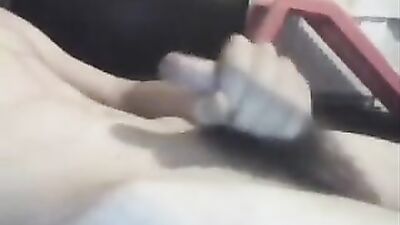 Chav Smokes and Jerks-Off: The Ultimate Amateur Cum Shot