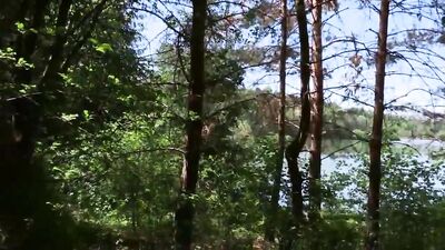 Czech outdoor bareback: Amateur Public Bareback Outdoor