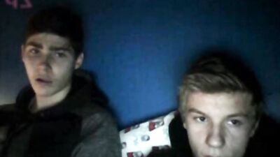 Jerking next to my friend