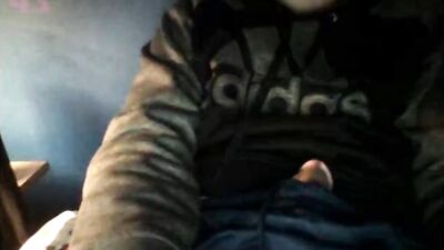 Jerking next to my friend