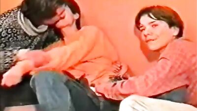 Hot Trio: Action-packed Bareback Cum Shots