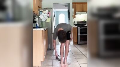 Gay Fetish Foot Workout - No Treadmill Required!