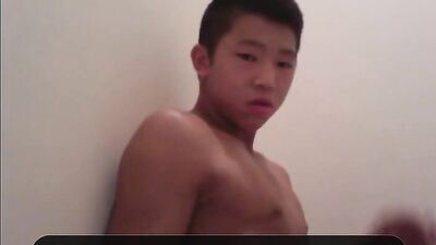 Asian Solo Show: Cute and Smooth Skype Masturbation