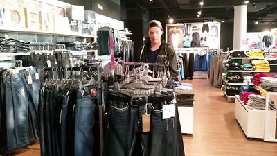 Gay Shopping Spree in the Mall: Amateur Fun and Fetish Handjobs