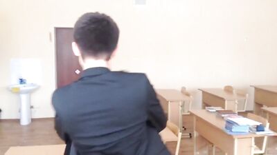 Two Teenagers at School - A Gay Porn Video! Explore the Blissful Fun of Two Sensual Boys