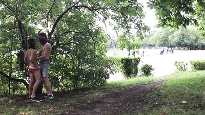 Gay Porn in the Park: Extreme Passion Unleashed