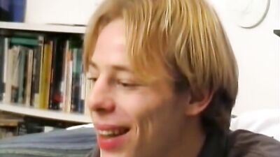 Gigantic Blond Jock Delivers Hardcore Cumshots