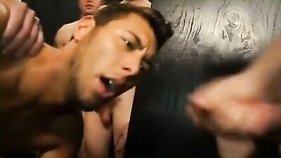 Hunger Games - Cum Shots Edition: A Gay Porn Video Where Boys Are So Hungry for Action