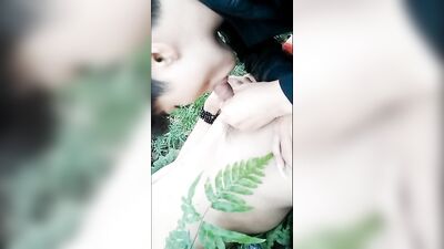 Forest Fuck Fest - Asian Amateurs Explore Their Wild Side