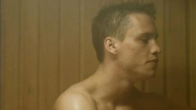Gay Porn in Movies - Sauna Scene Heat-Up!