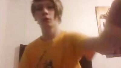 Thick Blond Teen Web-Cam Solo: Sweet Dick Adventure