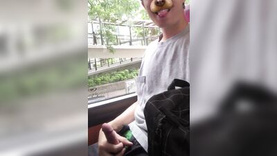 Young Webcam Cock Teen Bus Metro Playboy Public Excitement
