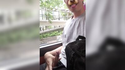 Young Webcam Cock Teen Bus Metro Playboy Public Excitement