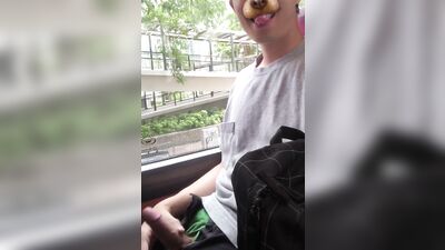 Young Webcam Cock Teen Bus Metro Playboy Public Excitement