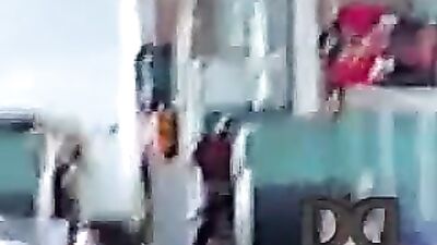 Naked Dude streaking in the train: Amateur Straight Boys XXX!