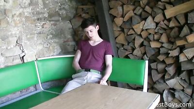 1 CA Gay young cutey relaxing outdoors