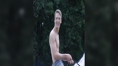 Gay Twinks Group Sex Tube Barn Fun 2: Action Blond Boys Porn Adventure!