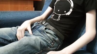 Young Amateur Skinny Gay Teen Moans and Cums in Hardcore Handjobs!