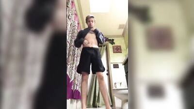 Amateur Twink Cumshots on the Floor - The Ultimate Experience!