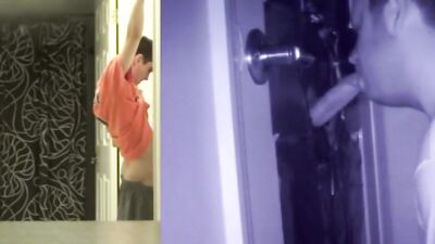 Glory Hole Addiction - Two Guys Seeking Big Cocks Get Hooked