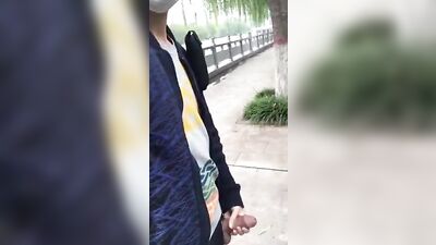 Outside Masturbation - Hardcore Outdoor Action