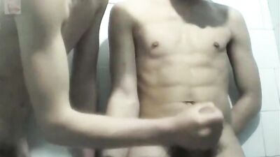 Two Boys In Shower - Hardcore Cocksucking and Anal Sex Explosion!