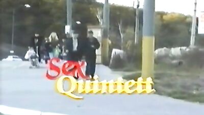 Vintage Sex Quintet Adventure: The Ultimate Action-Packed Bareback Experience!